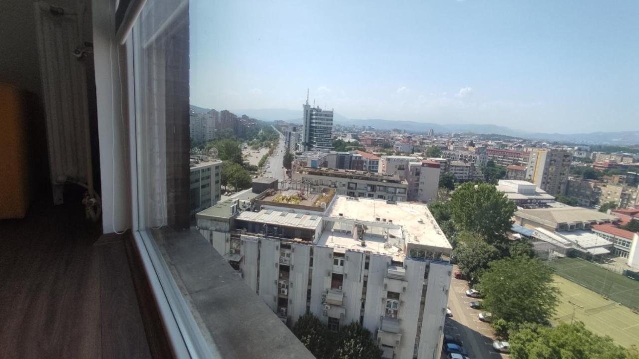 Sky View Luxury Center Skopje Apartments Exteriör bild