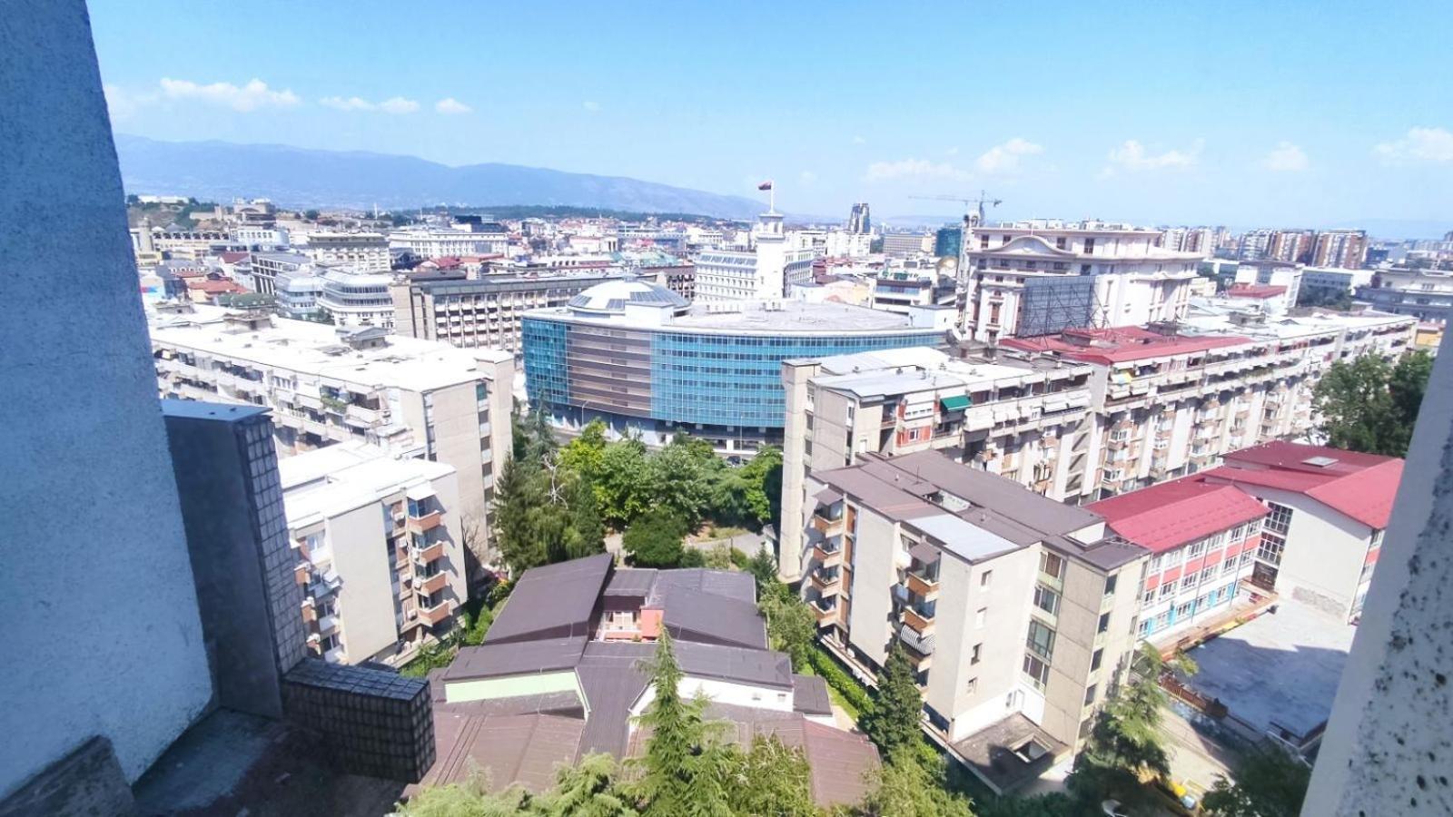 Sky View Luxury Center Skopje Apartments Exteriör bild